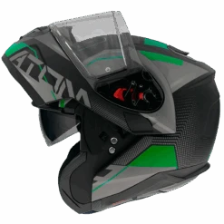 Atom SV Quark Helmets -Motorcycle Clothing Shop 1 0001 lateral 2 atom verde b7dfc6b6 4af3 430c 9b0b 57c0e5346907