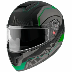 Atom SV Quark Helmets -Motorcycle Clothing Shop 1 0002 escorzo atom verde 025c2f48 fbd6 4382 a043 b7dfea067afc