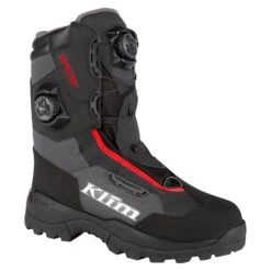 Klim Andrenaline PRO GTX BOA Boots 15 Klim Andrenaline PRO GTX BOA Boots -Motorcycle Clothing Shop 3107 001 Asphalt HighRiskRed 01