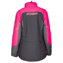 Klim Women's Strata Jacket -Motorcycle Clothing Shop 3145 001 Asphalt 20 20Knockout 20Pink 04