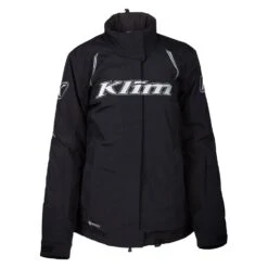 Klim Women's Strata Jacket -Motorcycle Clothing Shop 3145 001 Black 20 20Metallic 20Silver 03