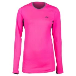 Klim Women's Solstice Shirt 2.0 -Motorcycle Clothing Shop 3201 003 Knockout 20Pink 20 20Castlerock 20Gray 03