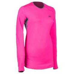 Klim Women's Solstice Shirt 2.0 -Motorcycle Clothing Shop 3201 003 Knockout 20Pink 20 20Castlerock 20Gray 05