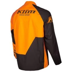 Klim Revolt 1/4 Zip Pullover -Motorcycle Clothing Shop 3214 006 Black 20 20Strike 20Orange 02