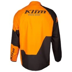 Klim Revolt 1/4 Zip Pullover -Motorcycle Clothing Shop 3214 006 Black 20 20Strike 20Orange 04