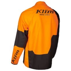 Klim Revolt 1/4 Zip Pullover -Motorcycle Clothing Shop 3214 006 Black 20 20Strike 20Orange 06