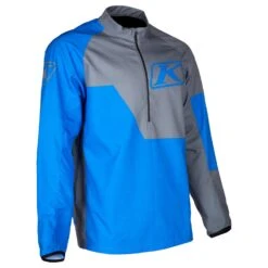 Klim Revolt 1/4 Zip Pullover -Motorcycle Clothing Shop 3214 006 Electric 20Blue 20Lemonade 20 20Castlerock 05