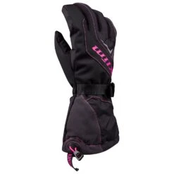 Klim Women's Ember Gauntlet Gloves 7 Klim Women's Ember Gauntlet Gloves -Motorcycle Clothing Shop 3228 000 Knockout 20Pink 01