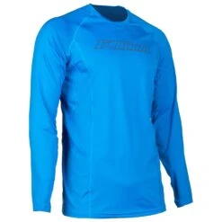 Klim Aggressor Shirt 1.0 -Motorcycle Clothing Shop 3356 007 Electrick 20Blue 20Lemonade 05