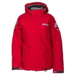 Klim Women's Fuse Jacket -Motorcycle Clothing Shop 4037 001 Chili 20Pepper 20 20Crystal 20Blue 03