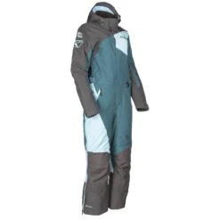 Klim Women's Vailslide One-piece 28 Klim Women's Vailslide One-piece -Motorcycle Clothing Shop 4058 001 Petrol 20 20Crystal 20Blue 05