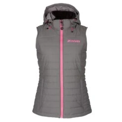 Klim Women's Arise Vest 38 Klim Women's Arise Vest -Motorcycle Clothing Shop 4083 003 Knockout 20Pink 20 20Castlerock 20Gray 03