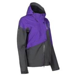 Klim Women's Alpine Jacket -Motorcycle Clothing Shop 4088 004 Asphalt 20 20Heliotrope 05
