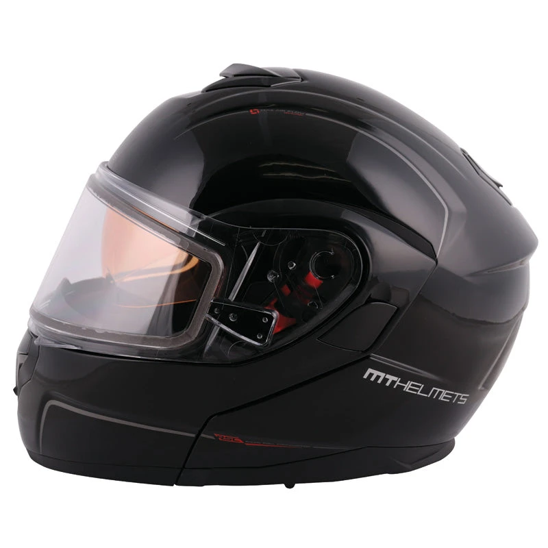 ATOM SV SNOW Tarmac Solid Helmets - Double Shield 1 ATOM SV SNOW Tarmac Solid Helmets - Double Shield