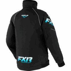 Adrenaline Women’s Jacket -Motorcycle Clothing Shop Adrenaline JKT W BlackSkyBlueFade 230235 1053 back