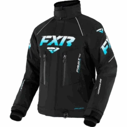 Adrenaline Women’s Jacket -Motorcycle Clothing Shop Adrenaline JKT W BlackSkyBlueFade 230235 1053 front