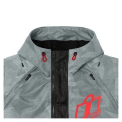 Icon Airform Battlescar Jackets -Motorcycle Clothing Shop AirformBattlescarJacketGreyDetail