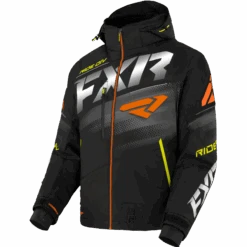 Boost FX 2-in-1 Jacket 30 Boost FX 2-in-1 Jacket -Motorcycle Clothing Shop BoostFX Jacket M BlackHiVisOrange 230026 6530 front