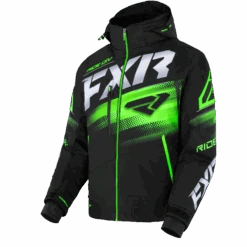 Boost FX 2-in-1 Jacket 26 Boost FX 2-in-1 Jacket -Motorcycle Clothing Shop BoostFX Jacket M BlackLime 230026 1070 front