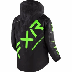 CX Child Jacket 21 CX Child Jacket -Motorcycle Clothing Shop CX Jacket C BlackCamoLime 230410 1270 back
