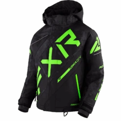 CX Child Jacket 20 CX Child Jacket -Motorcycle Clothing Shop CX Jacket C BlackCamoLime 230410 1270 front