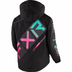 CX Child Jacket 17 CX Child Jacket -Motorcycle Clothing Shop CX Jacket C BlackMintEpink 230410 1054 back