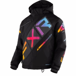 CX Child Jacket 22 CX Child Jacket -Motorcycle Clothing Shop CX Jacket C BlackSpectrum 230410 1053 front