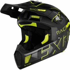 Clutch Evo Helmet -Motorcycle Clothing Shop ClutchEvo Helmet HiVis 230620 6500 front