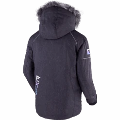 Fresh Child Jacket -Motorcycle Clothing Shop Fresh Jacket C BlackHeatherSkyLilac 230418 1253 back