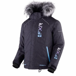 Fresh Child Jacket -Motorcycle Clothing Shop Fresh Jacket C BlackHeatherSkyLilac 230418 1253 front