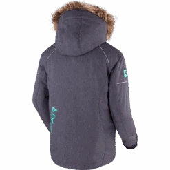 Fresh Youth Jacket 19 Fresh Youth Jacket -Motorcycle Clothing Shop Fresh Jacket Yth MidGreyHeatherMint 230419 0752 back