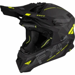 Helium Carbon Helmet With D-ring 15 Helium Carbon Helmet With D-ring -Motorcycle Clothing Shop HeliumCarbon Helmet DRing HiVisChar 230660 6508 front