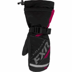 Helix Race Child Mitt -Motorcycle Clothing Shop HelixRaceMitt Glove Ch BlackFuchsia 230807 1090 front