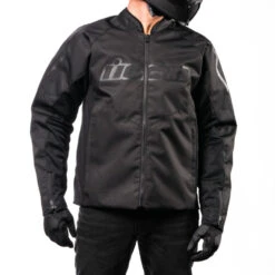 Icon Hooligan CE Jacket -Motorcycle Clothing Shop HooliganCEJacket Black Front 1e17a125 b95e 4e21 aabf 1212dd8f0240