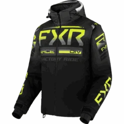RRX 2-in-1 Jacket 22 RRX 2-in-1 Jacket -Motorcycle Clothing Shop RRX Jacket BlackCharHiVis 230035 1065 front