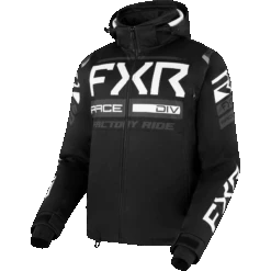 RRX 2-in-1 Jacket 26 RRX 2-in-1 Jacket -Motorcycle Clothing Shop RRX Jacket BlackWhite 230035 1001 front