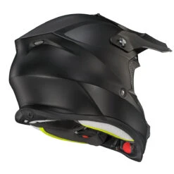 Scorpion VX-16 Solid Helmet - DOT -Motorcycle Clothing Shop Scorpion Exo VX16 Solid Matte BlackRear Right