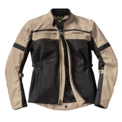 Scorpion Cargo Air Women's Jacket -Motorcycle Clothing Shop Scorpion Exo Womens Cargo Air Womens Jacket Sand Layflat Front