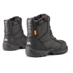 Icon Stormhawk Waterproof Boots 11 Icon Stormhawk Waterproof Boots -Motorcycle Clothing Shop StormhawkWPBootBlackBack