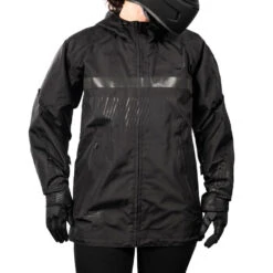 Icon PDX3 Rain Women's Jackets -Motorcycle Clothing Shop WmnsPDX3JacketFront