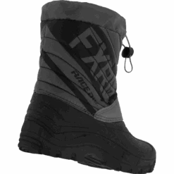 Octane Youth/Child Boots -Motorcycle Clothing Shop Yth Octane BlackChar 190717 1008 back