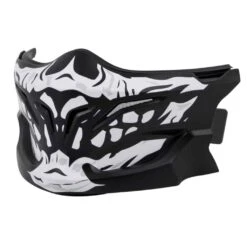 Scorpion Covert Face Mask - Skull -Motorcycle Clothing Shop covert skull mask front ang