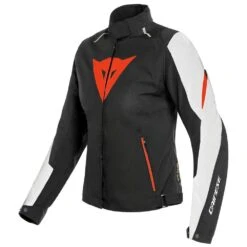 Dainese Laguna Seca 3 D-Dry Lady Jacket -Motorcycle Clothing Shop dainese laguna seca 3 d dry lady jacket womens motorcycle jackets dainese whitefluo redblack 38 135701