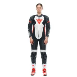 Dainese Grobnik One Piece Perf. Lady Suit -Motorcycle Clothing Shop grobnik lady leather 1pc suit perf black white fluo red 8b8740dc 337b 4b3f 9d6c 32ef4c3b2a9d